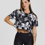 Cropped Florest Black