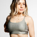 Top Alcinha Texture Military