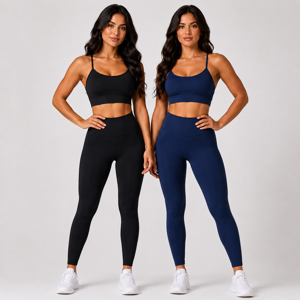 Kit 2 Conjuntos Fitness Que Modelam o Corpo