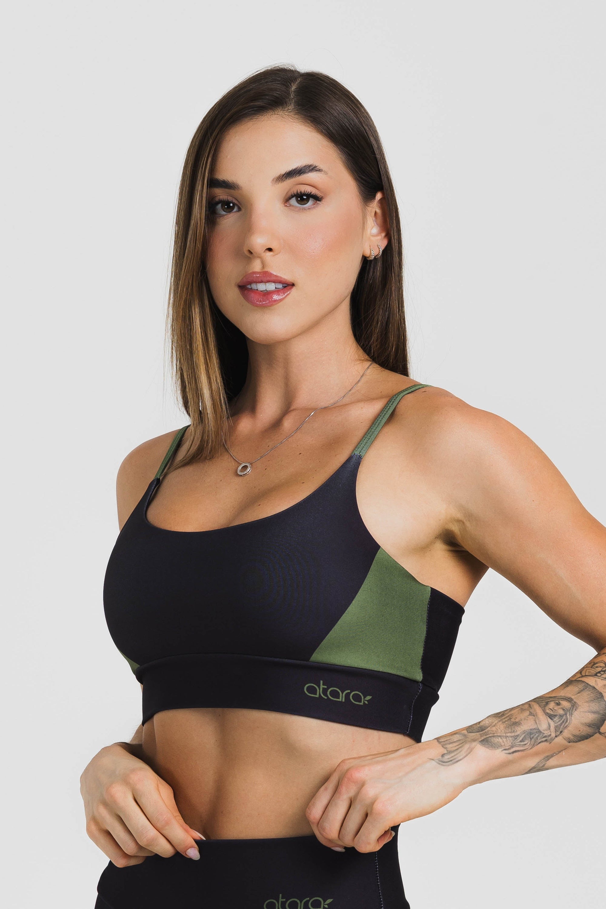 Top Alcinha Treining Black