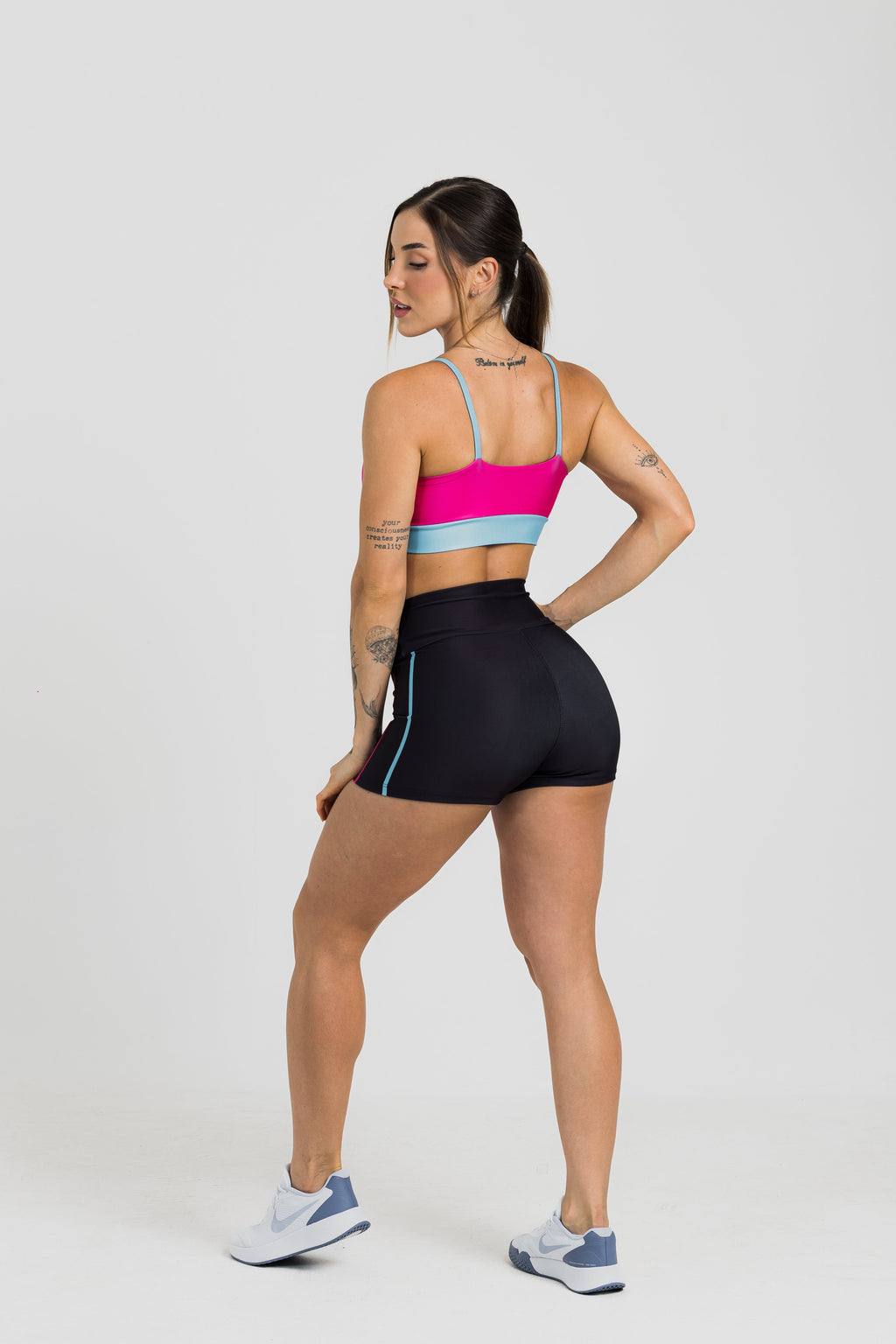 Shorts Curto Block Black
