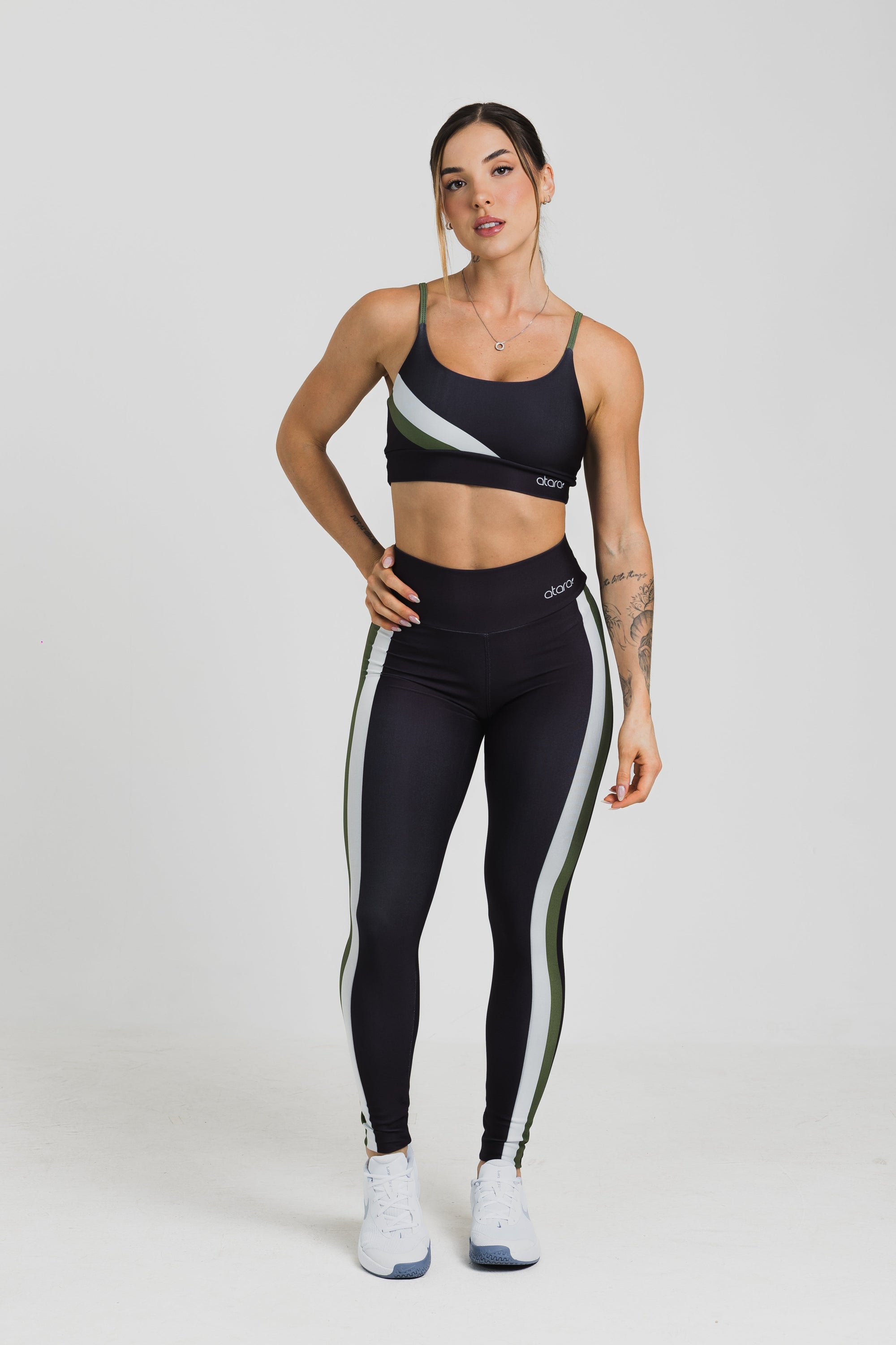 Legging Black Mixed