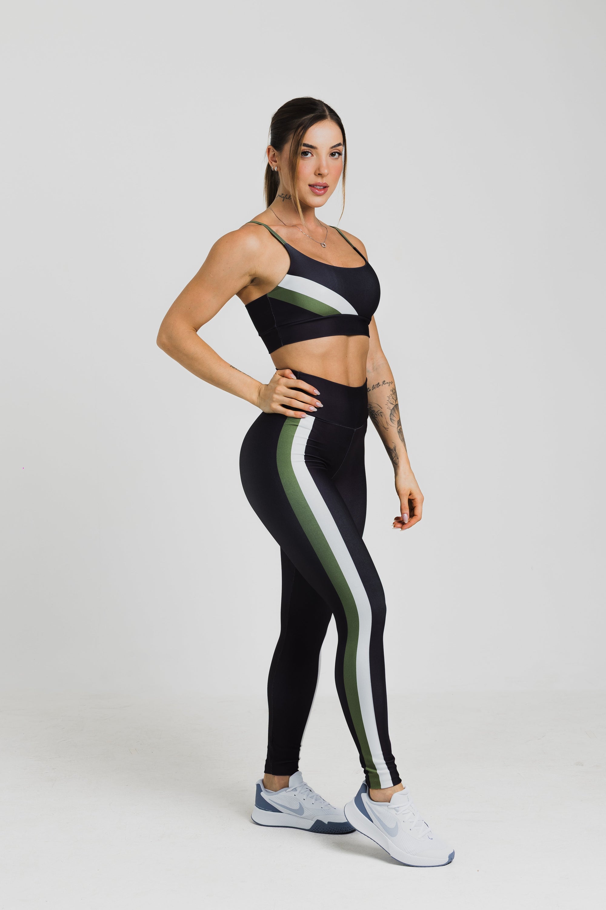 Legging Black Mixed