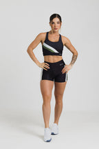 Shorts Curto Black Mixed