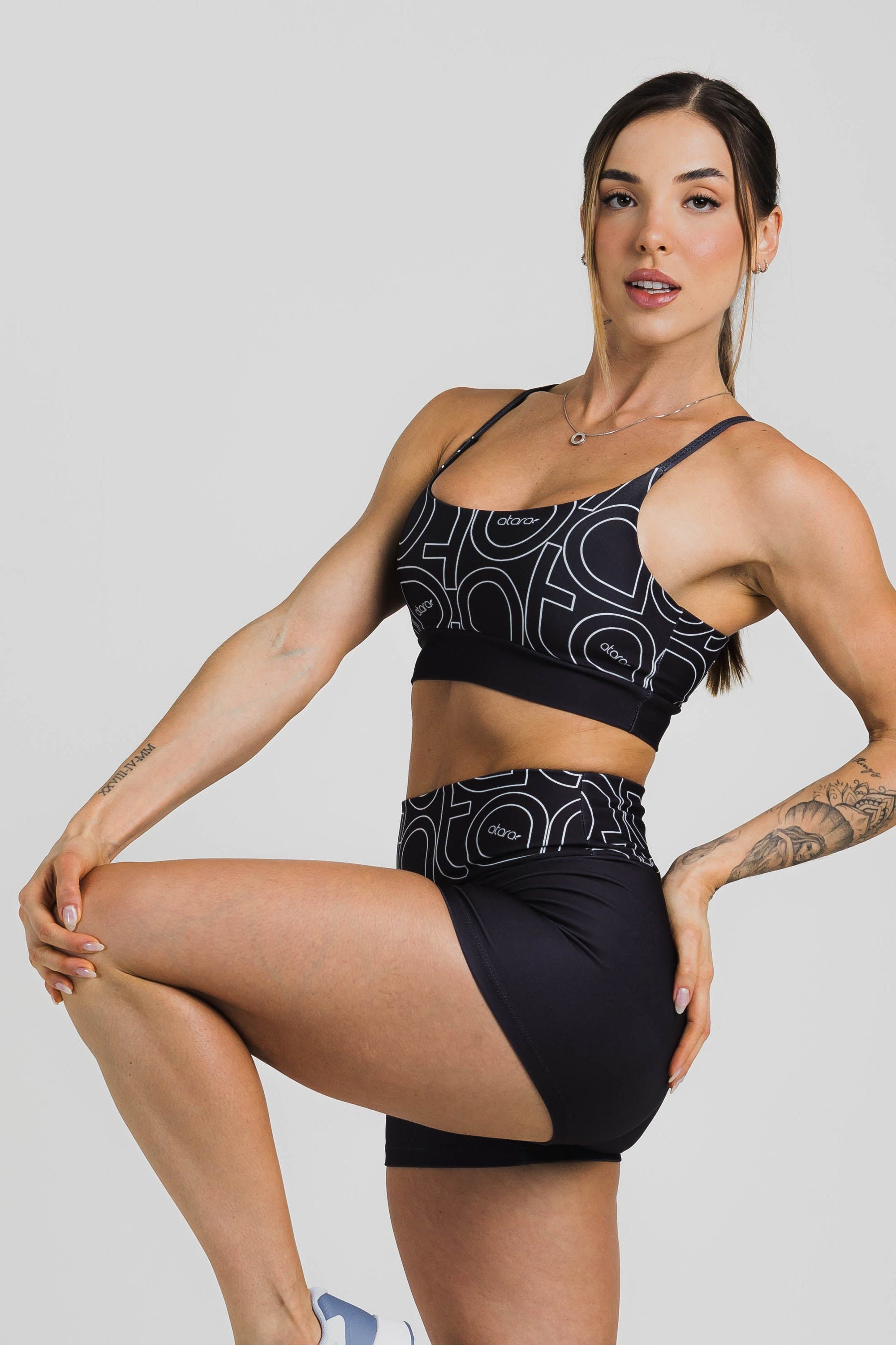 Top Alcinha Fire Black