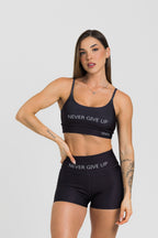 Shorts Curto Never Give Up Black