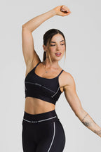 Top Alcinha Up Long Black