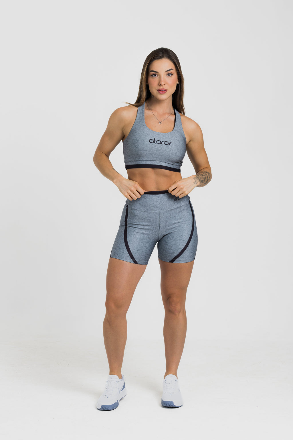 Top Nadador Melange Black