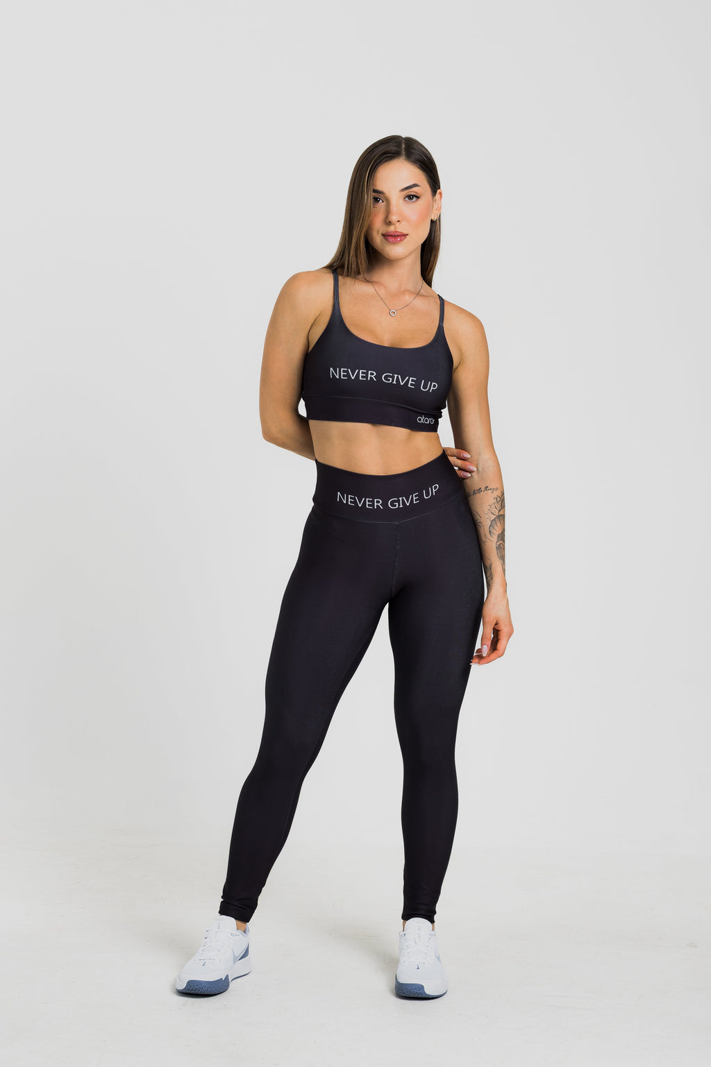 Legging Never Give Up Black
