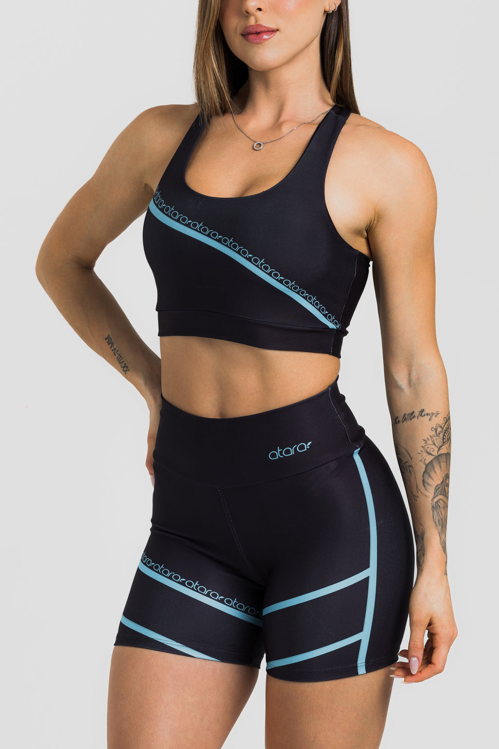 Top Nadador Black and Blue