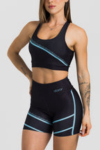 Top Nadador Black and Blue