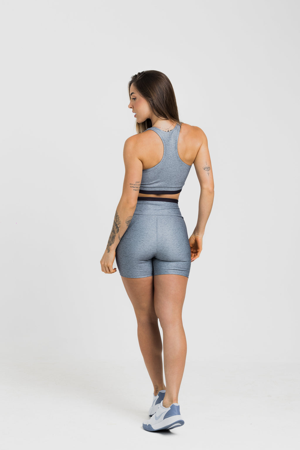 Top Nadador Melange Black