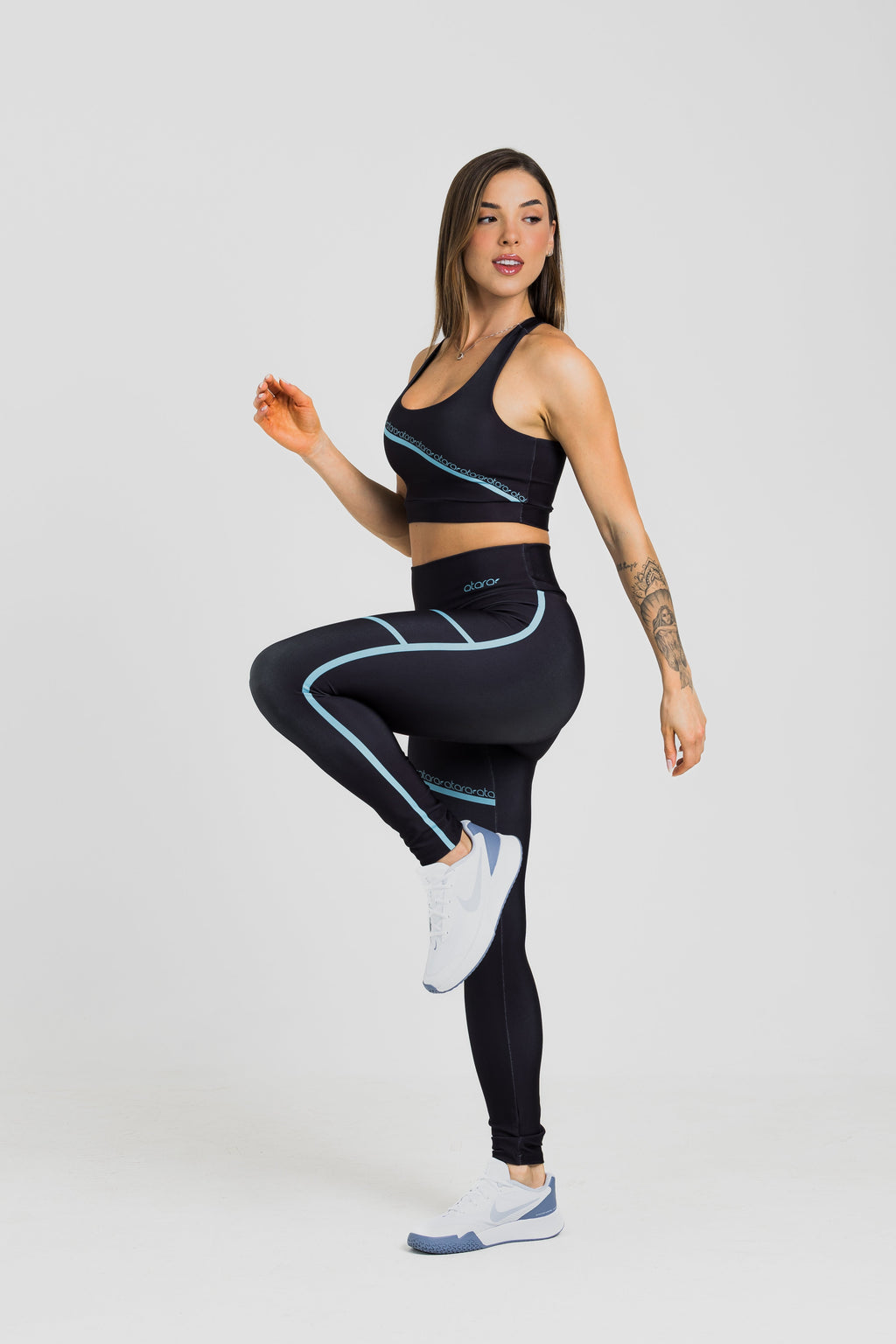Legging Black and Blue
