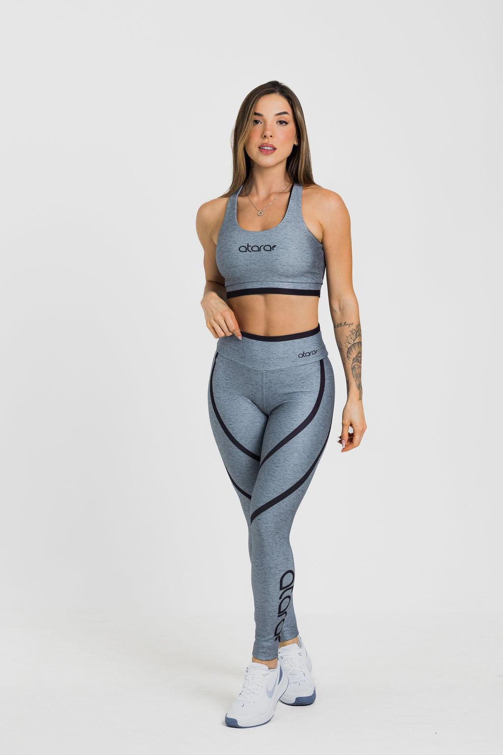 Legging Melange Black
