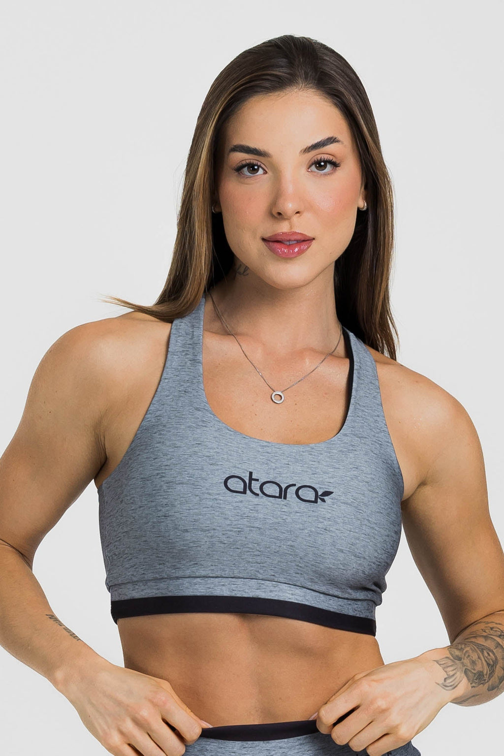 Top Nadador Melange Black