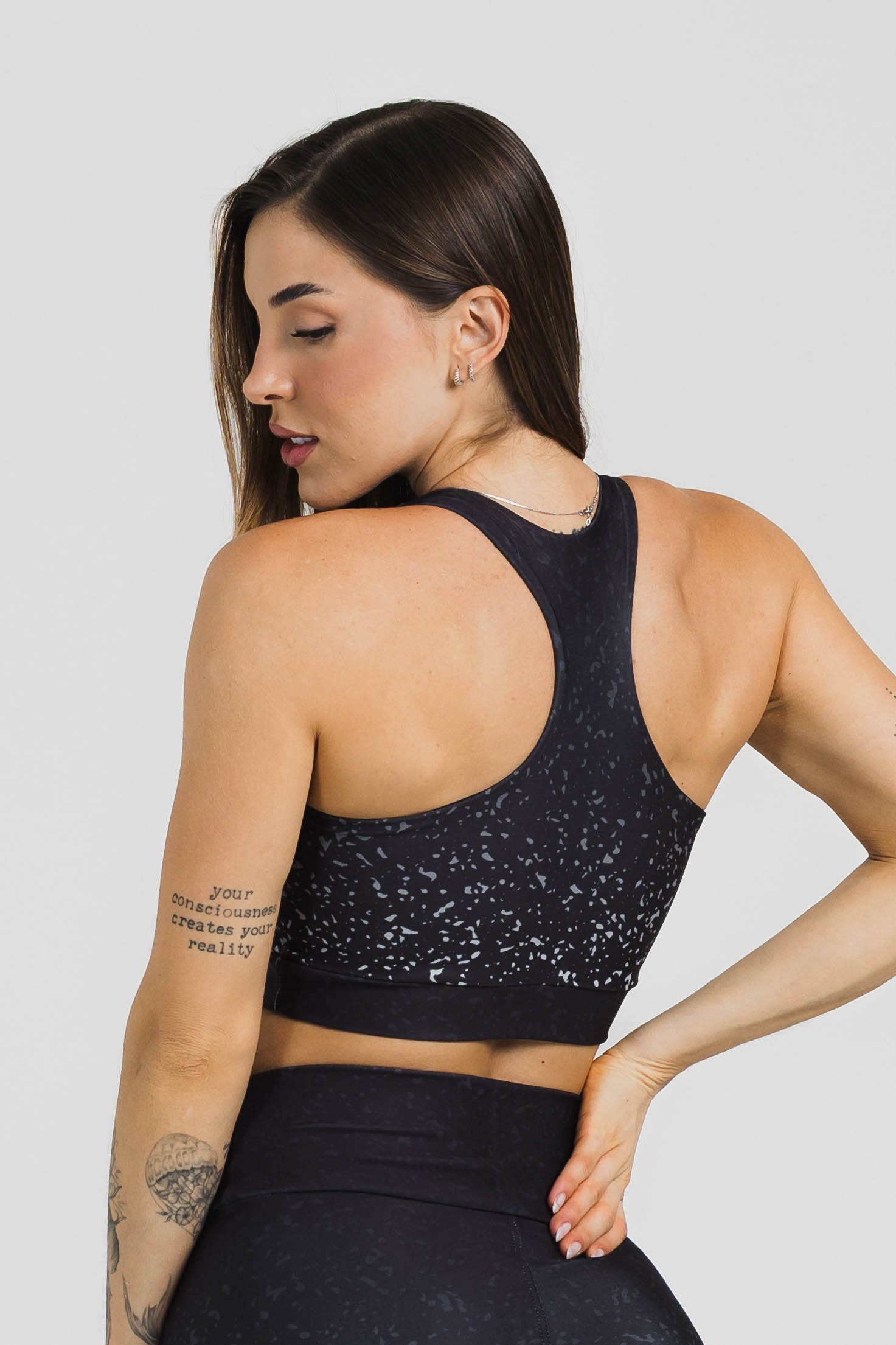Top Nadador Glow Black