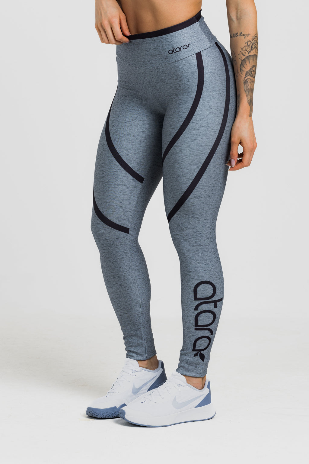 Legging Melange Black