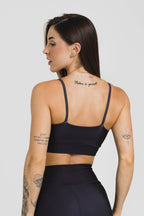 Top Alcinha Up Long Black