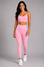 Set Treino Slim Use Aura rose