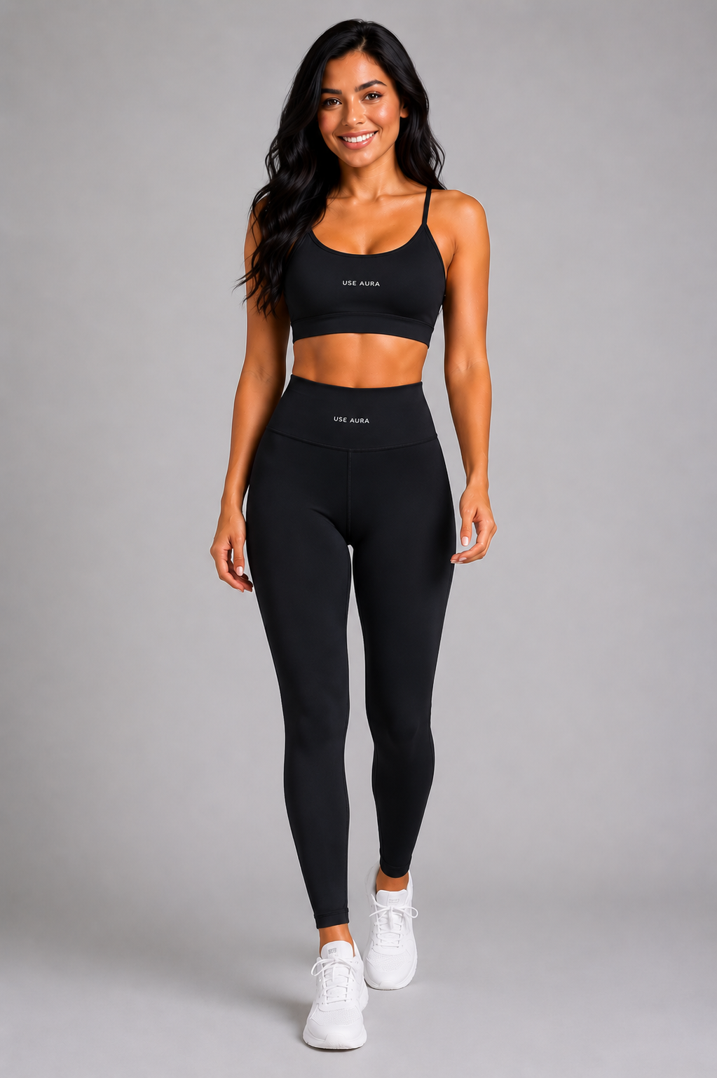 Set Slim Preto Fosco Use Aura