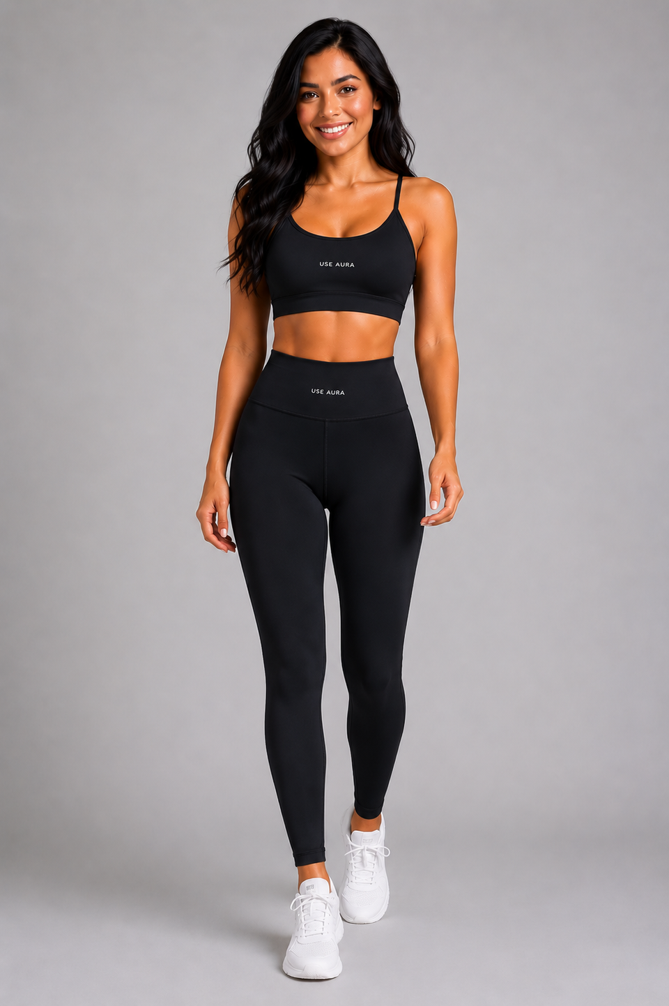 Set Slim Preto Fosco Use Aura