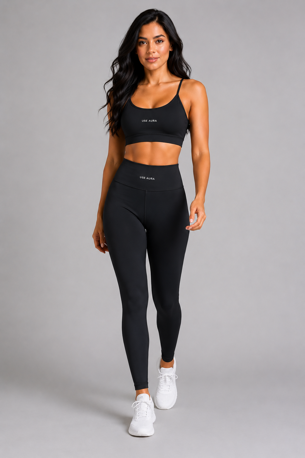 Set Slim Preto Fosco Use Aura