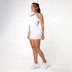 Macaquinho Branco Mesh