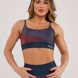 Top Alcinha Gradient Black and Red