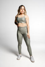 Top Alcinha Texture Military