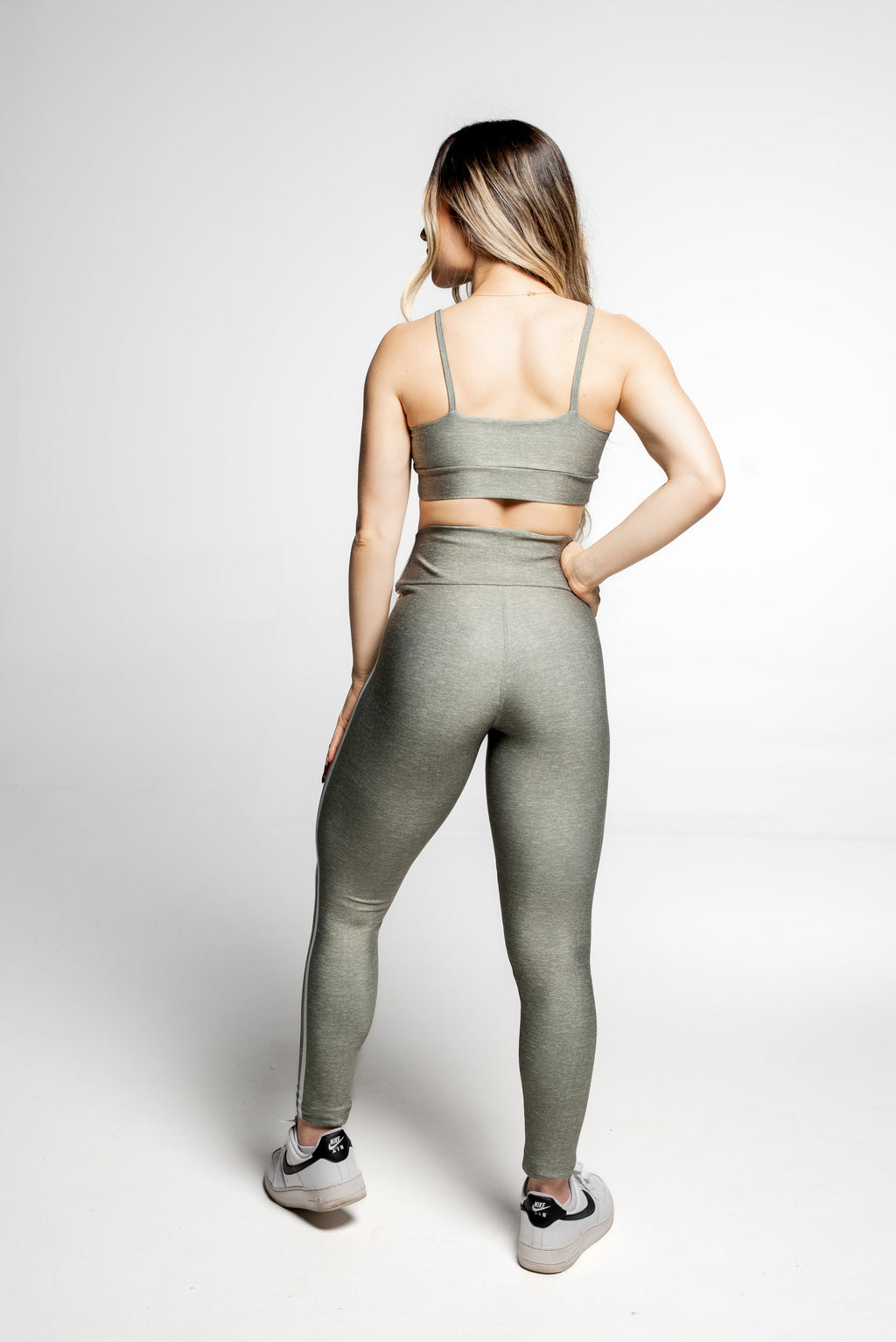 Top Alcinha Texture Military