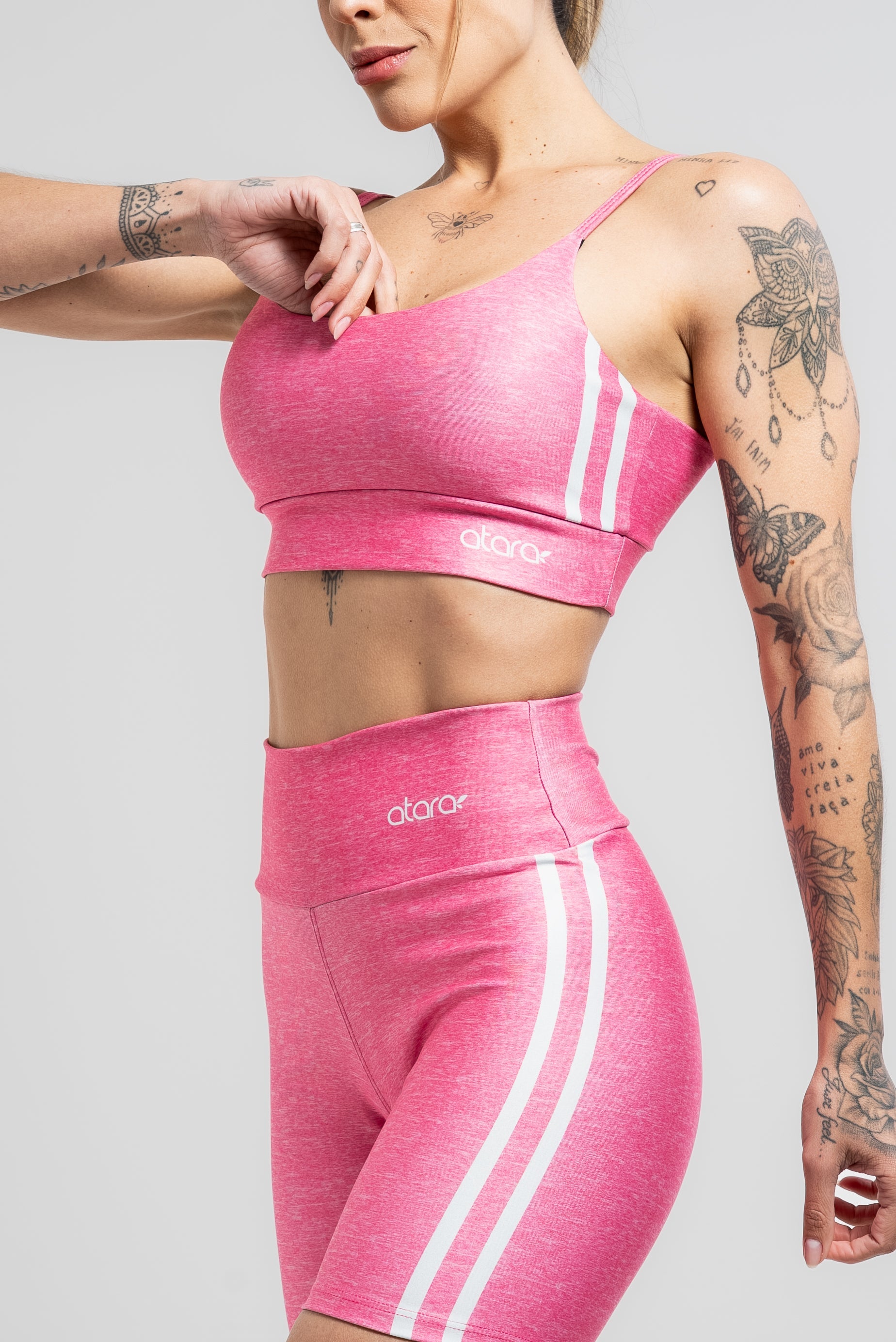 Top Alcinha Texture Pink