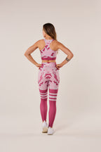 Top Nadador Camuflado Mescla Rosa
