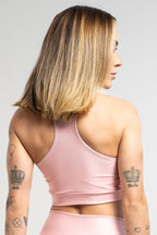 Top Nadador Liso Salmão