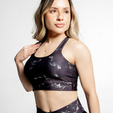Top Nadador Mármore Preto