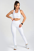 Top Nadador Básico Liso Branco
