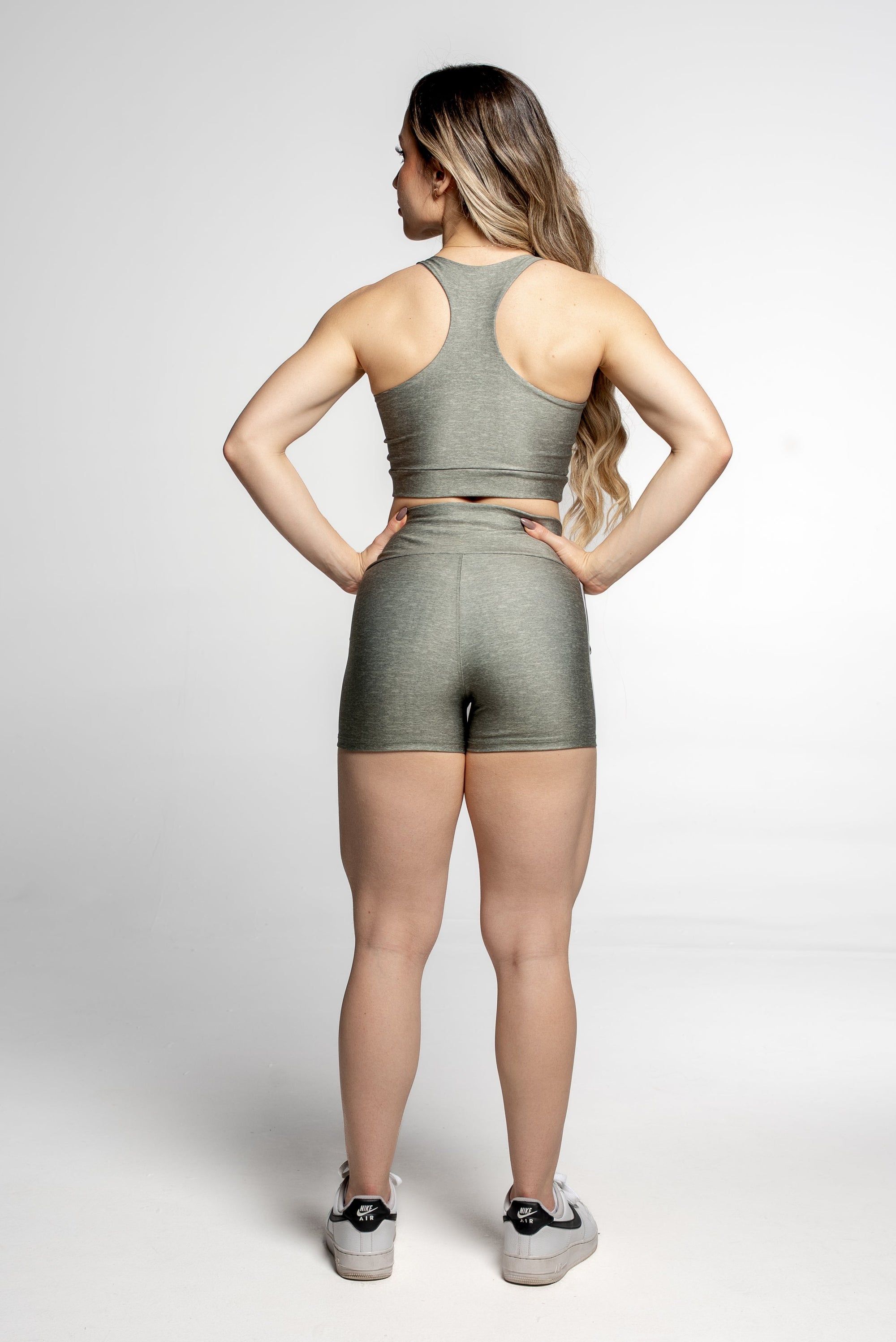 Top Nadador Texture Military