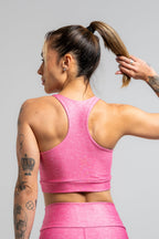 Top Nadador Texture Pink