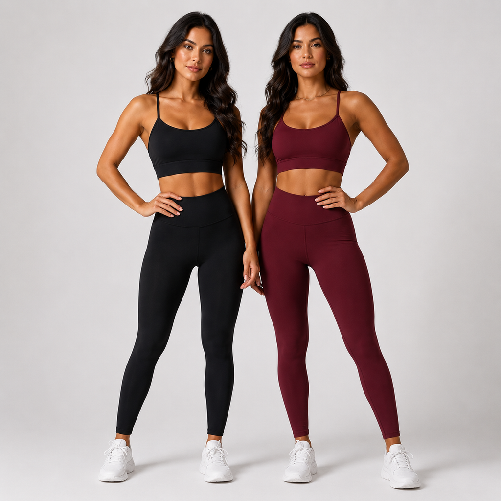 Kit 2 Conjuntos Fitness Que Modelam o Corpo
