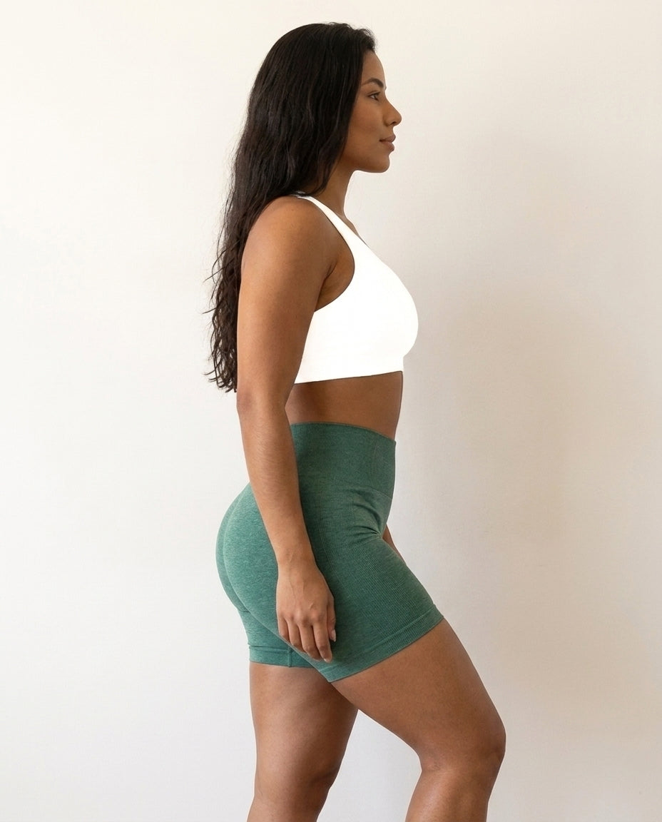 Kit 4 Shorts Levanta Bumbum Feminino Academia Yoga Fitness